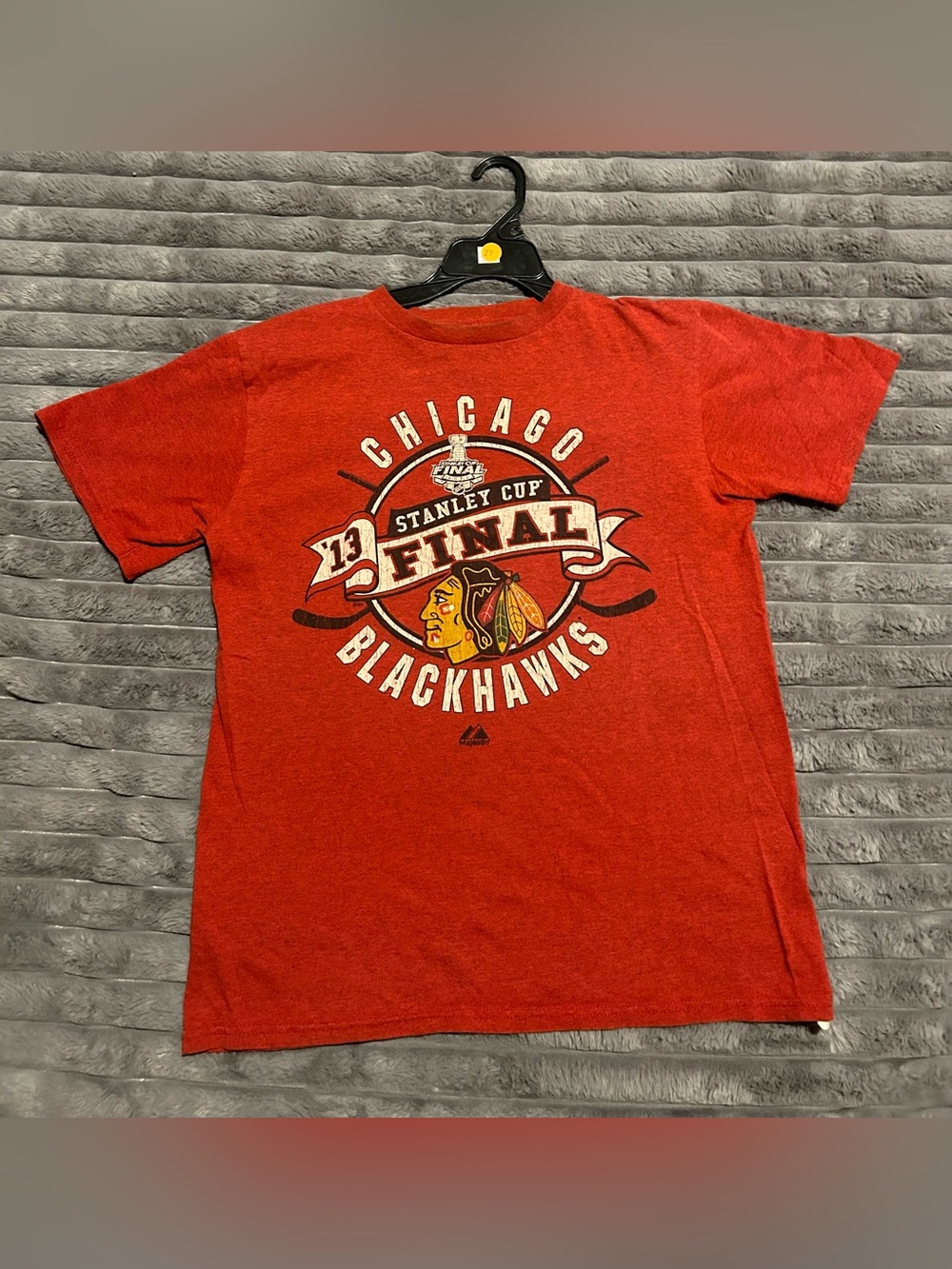 Majestic Chicago Blackhawks 2013 Stanley Cup Final’s Graphic T-Shirt